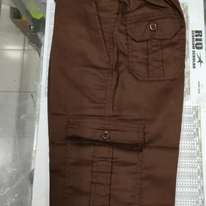 CELANA PDL SD BIGSIZE JUMBO HITAM ATAU CELANA PRAMUKA SIAGA PANJANG