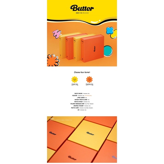 [PO/DP/BACA DEKSRIPSI] ALBUM BTS BUTTER SEALED / PC LD BTS BUTTER