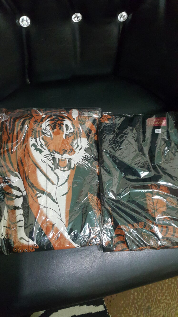 Batik Solo Kemeja Batik Solo Lengan Panjang Harimau Sumatra Rajasakti Atasan Modern Premium Gitarja