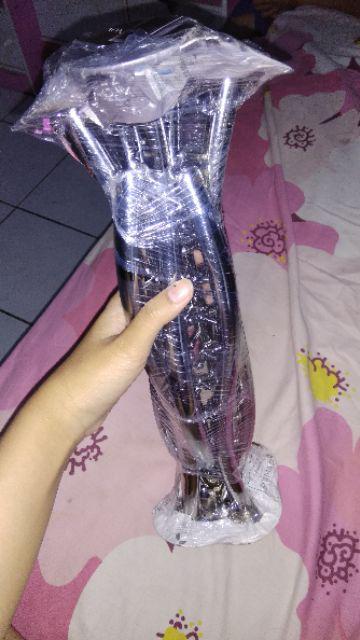 Hanger Seruling Paku Tembok Gantungan Baju Suling Belalai Gantungan Baju Celana Hijab Besi Chrome