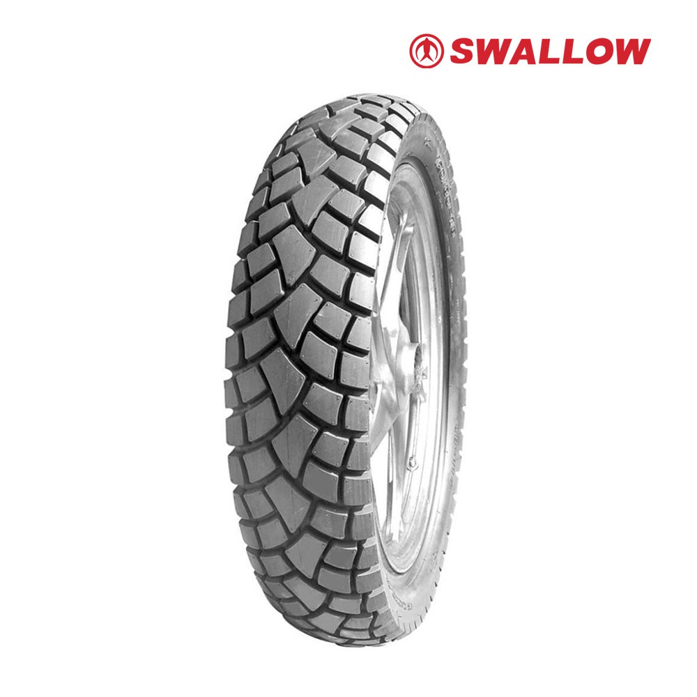 Ban Luar Motor Merk Swallow Ukuran 100/80-14 Street Enduro SB 117, Ban Non Tubeless