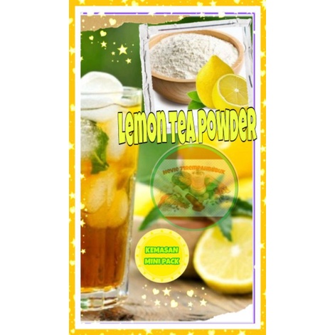 

Bubuk Lemon Tea Instan Murni Asli