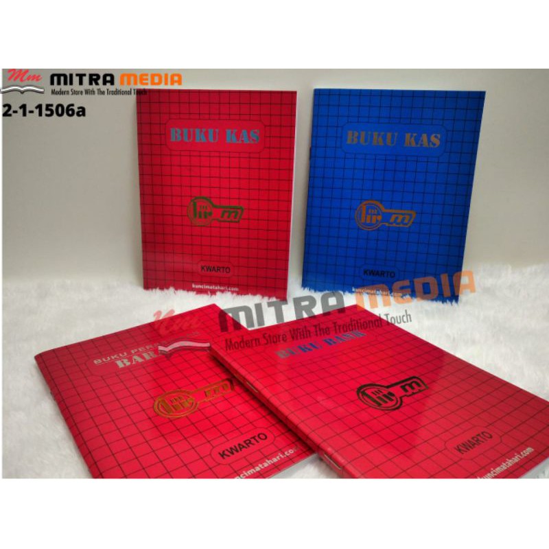 

BUKU KAS KWARTO / FOLIO 3 KOLOM ISI 100 LEMBAR MURAH