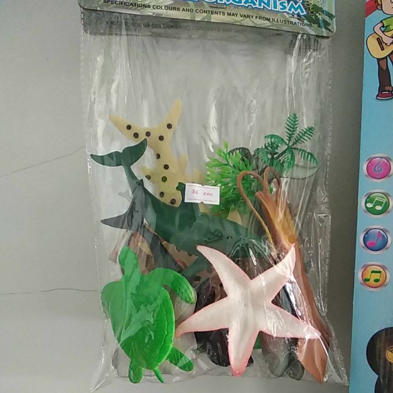 HEWAN LAUT - MANUSIA LAUT MAINAN - HEWAN MAINAN - MAINAN ANAK - MAINAN MURAH