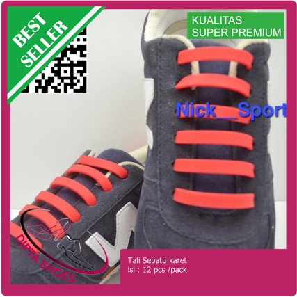Tali Sepatu Karet Tali Sepatu Silikon Silicon Shoes Karet