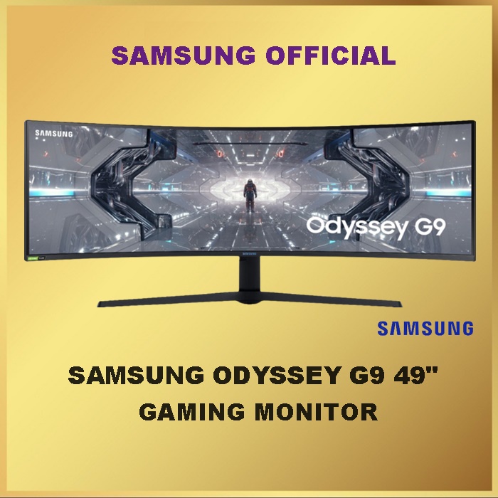 Monitor Led Samsung Gaming Odyssey G9 LC49G95 C49G95 C49G95TSSE LC49G95TSSEXXD 49&quot; Curved