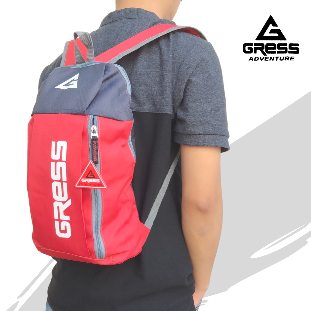 Tas Ransel Unisex Pria Wanita Backpack Cowok Sport Olahraga Kecil Gym Volly Futsal Mini Murah