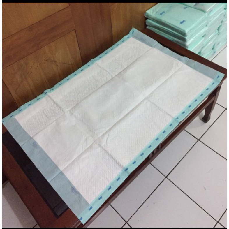 sensi underpad / perlak sekali pakai / alas tidur isi 10 pcs 60cmx90cm