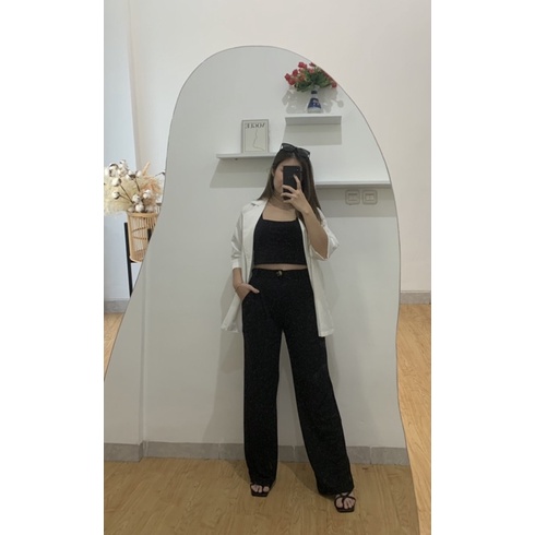 Yuniglo pants - Celana kulot highwaist