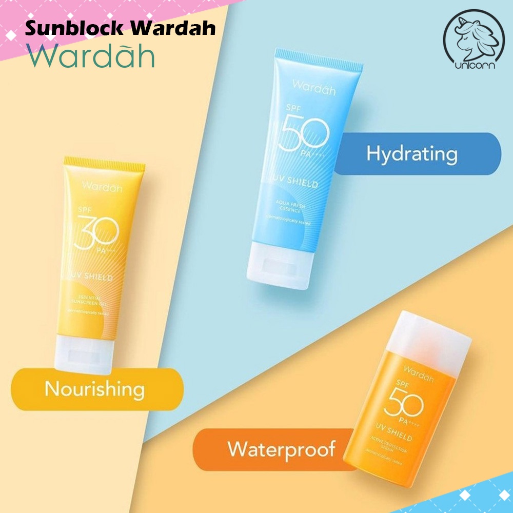 WARDAH UV Shield Essential SPF 30 & 50 | Sunblock Wardah
