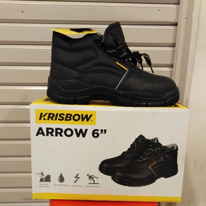{ipitstore} sepatu safety krisbow arrow 6inch Berkualitas
