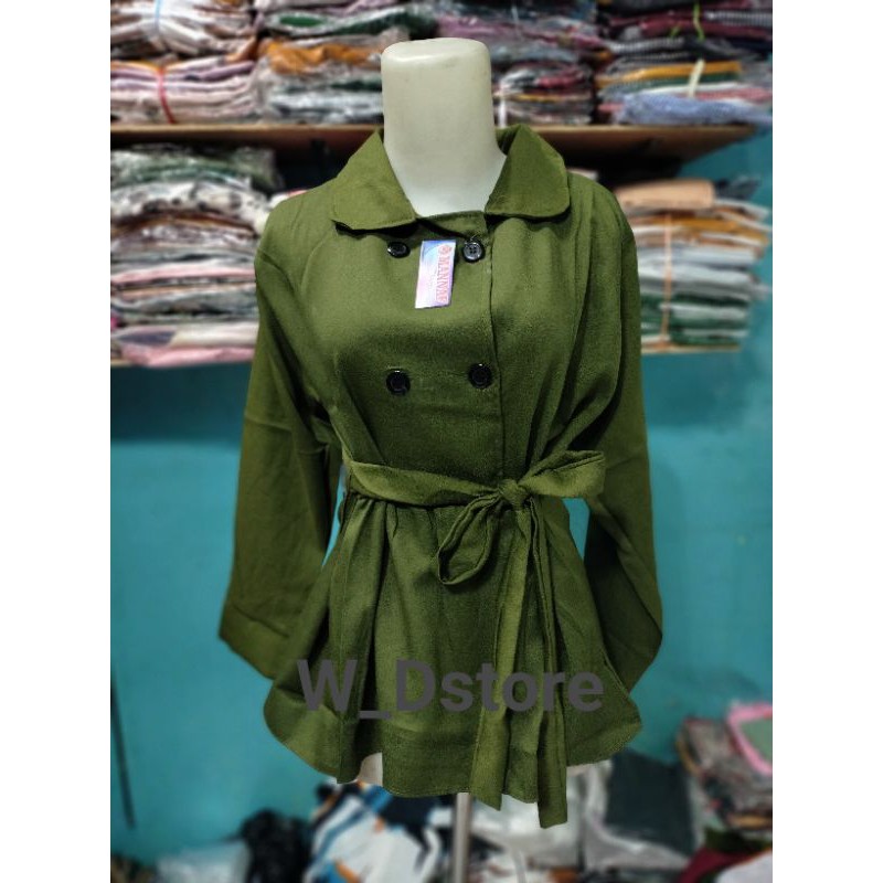 BLOUSE BANGKOK TERBARU/ ATASAN WANITA MOSCREPE