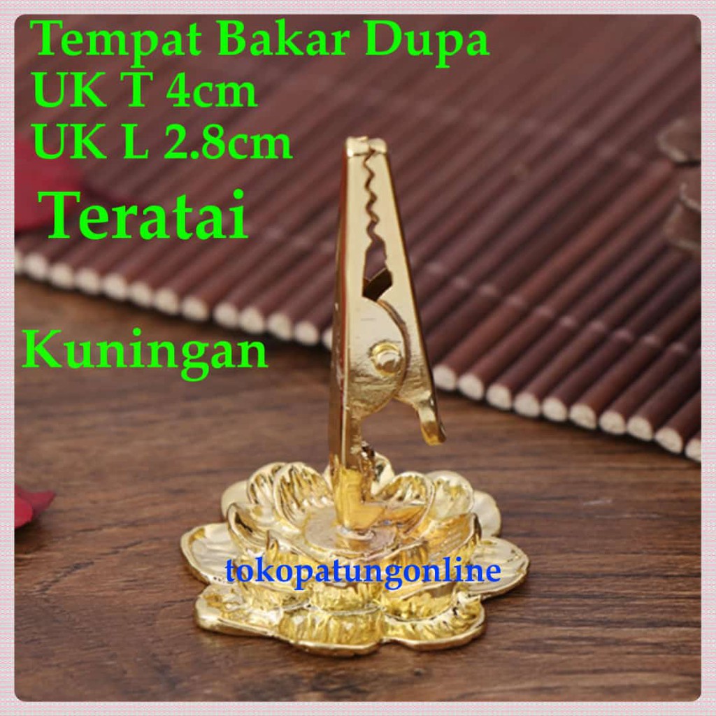 Tempat Bakar Dupa Kuningan Teratai 02