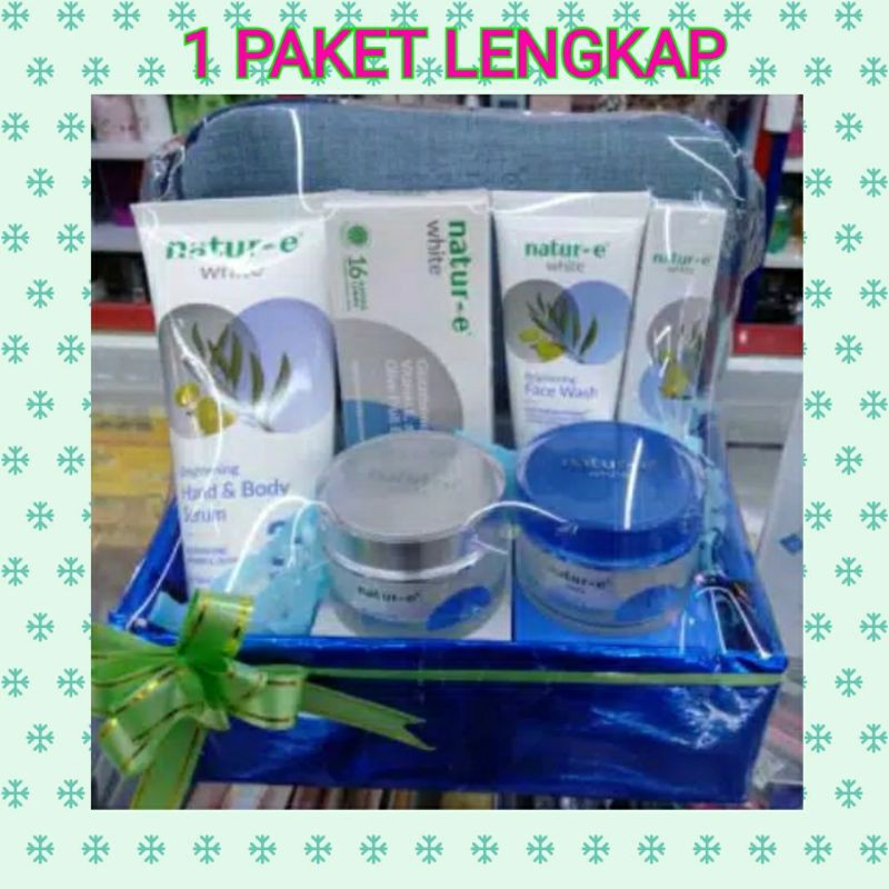 [PAKET MURAH] SKINCARE NATUR-E WHITE