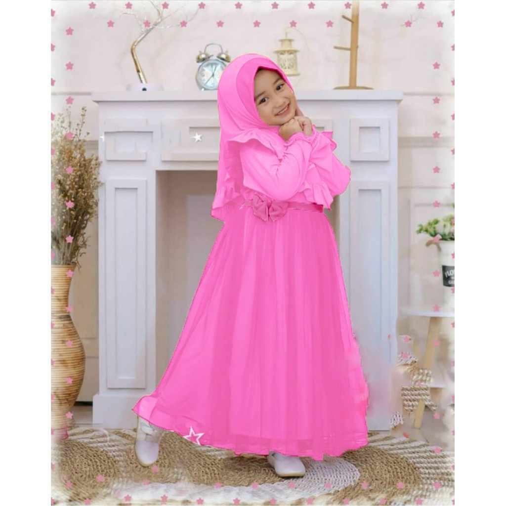 SYARI BARIBA KID MF / GAMIS BARIBA ANAK 2-4TH