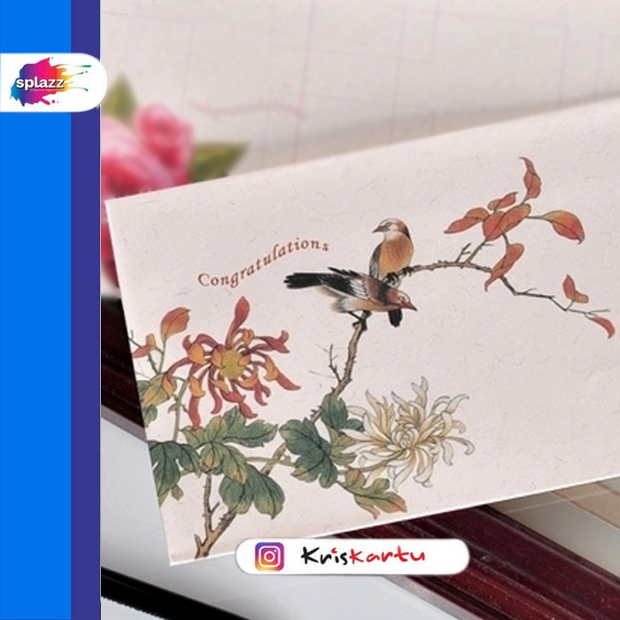

Amplop Sumbangan Wedding Kriskartu ( burung )