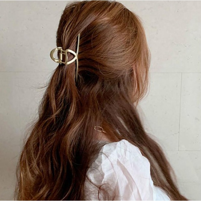 Jepit Rambut Metal Fashion Korea Aksesoris Rambut Untuk Wanita J144