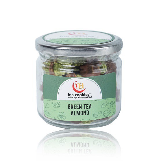 

JAR Green Tea Almond by InaCookies Kue Kering Lebaran