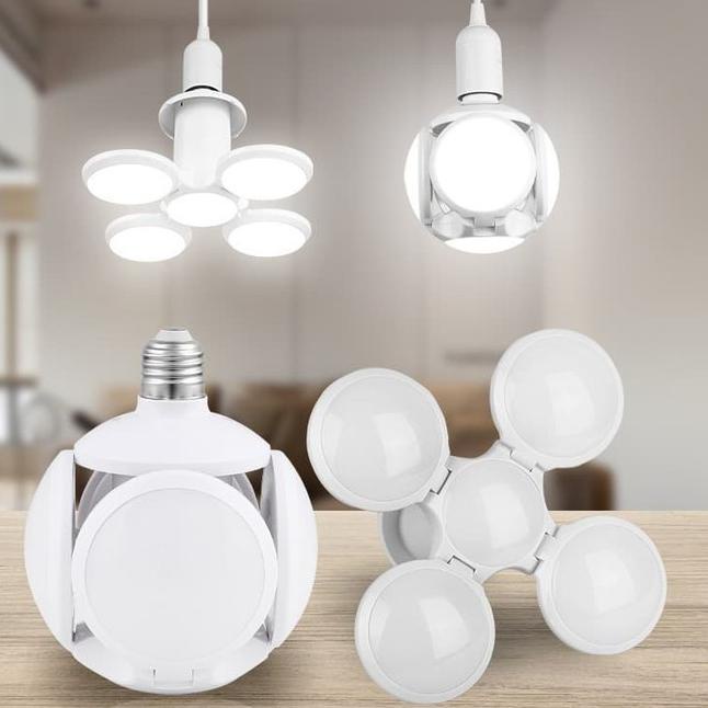 Hadir Terunik (VCM) LAMPU LED BOHLAM 30W 30 WATT MODEL DRAGON BALL 5 SISI / LED UFO 30 WATT