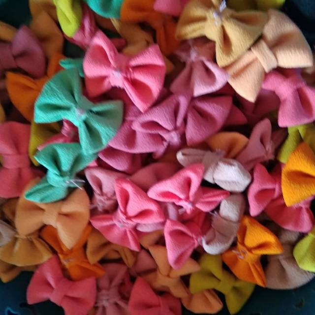 

Pita kain .pita bow .aplikasi pita kain