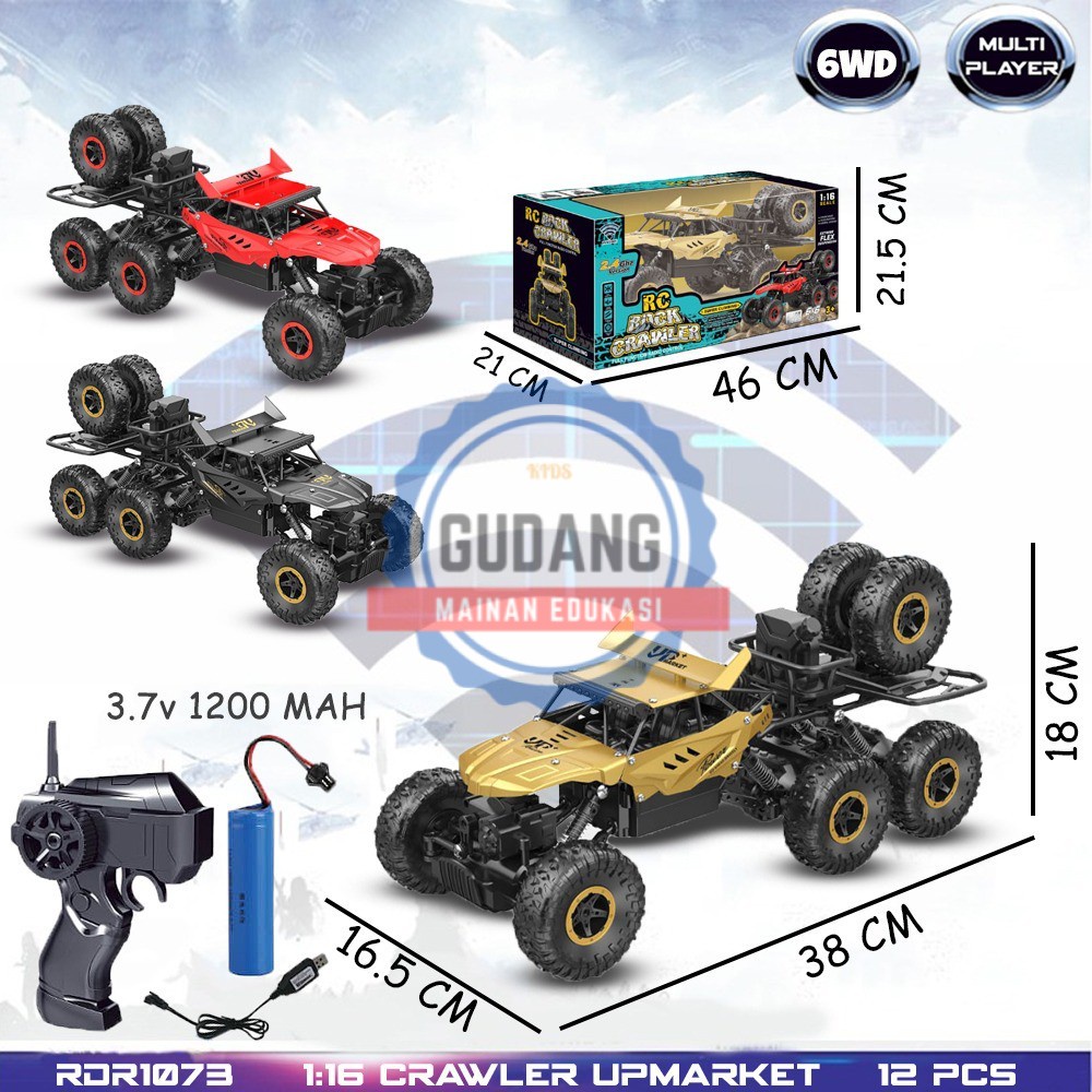 Mainan Remote Control Offroad RC Rock Crawler Mobil Remot Kontrol Baterai - RDR1073