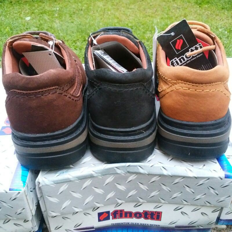 Sepatu Finotti, sepatu outdoor, sepatu kantor, sepatu kulit asli, finotti N 8111