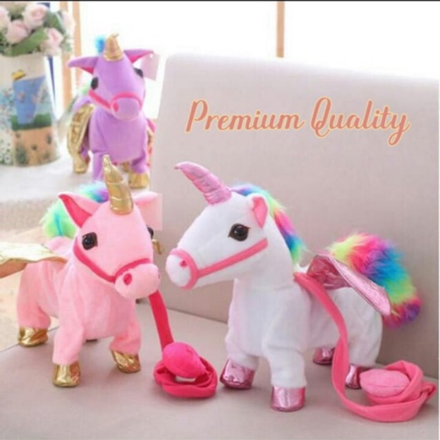 Boneka Unicorn Bisa Jalan Goyang Nyanyi unicorn unik Boneka Unicorn Bisa Jalan Goyang Nyanyi unicorn unik