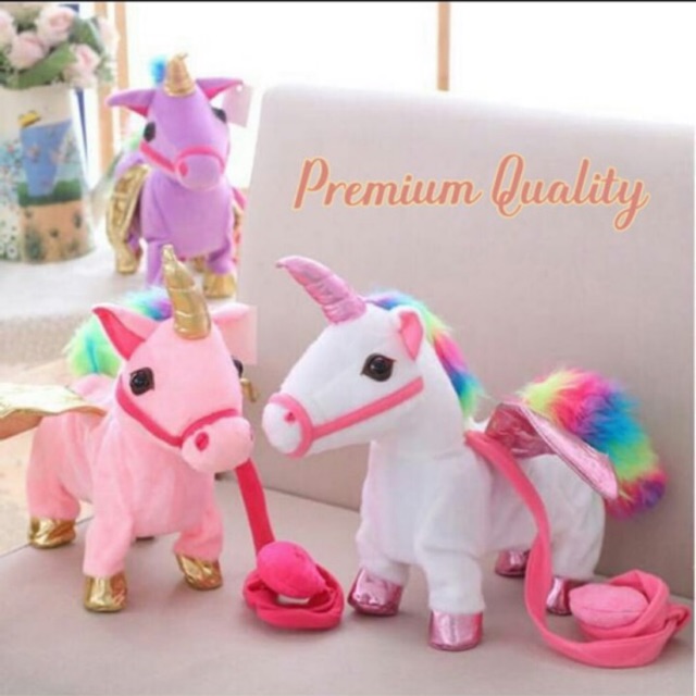  Boneka  Unicorn Bisa  Jalan Goyang  Nyanyi unicorn unik 