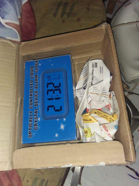 Taffware Fanju Jam Lcd Digital Clock With Alarm - Jp9901