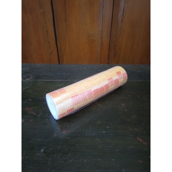 

isolasi solatip selotip kecil bening mini gold tape per slop isi 12 pcs