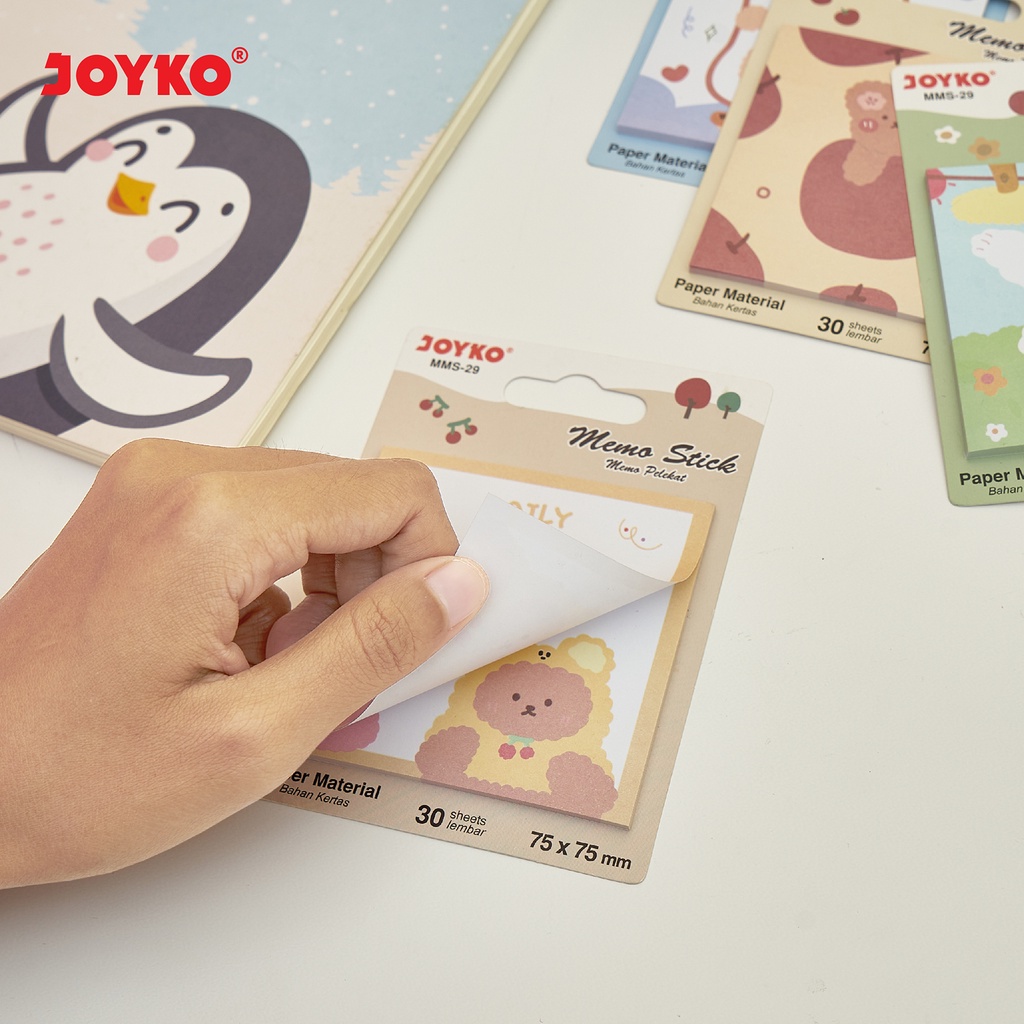 Memo Stick Sticky Note Kertas Memo Pelekat Tempel Joyko MMS-29-2