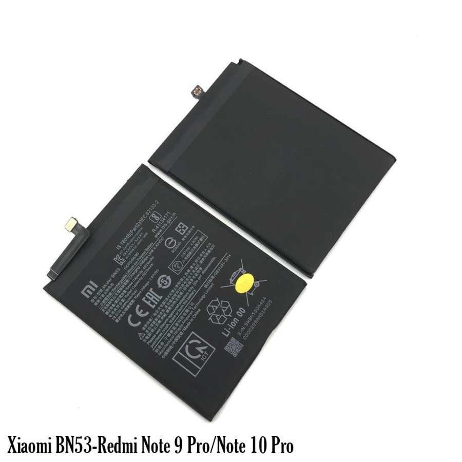 BATRE - BATRAI - BATERAI XIAOMI BN53 REDMI NOTE 9 PRO - REDMI NOTE 10 PRO