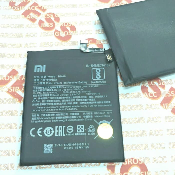 Batre Battre Baterai Original Xiaomi BN46 , BN-46 Redmi 7