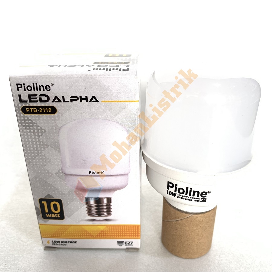 Bohlam Bola Lampu Led Pioline Lampu Led Capsule 5W 10W 15W 20W - Putih