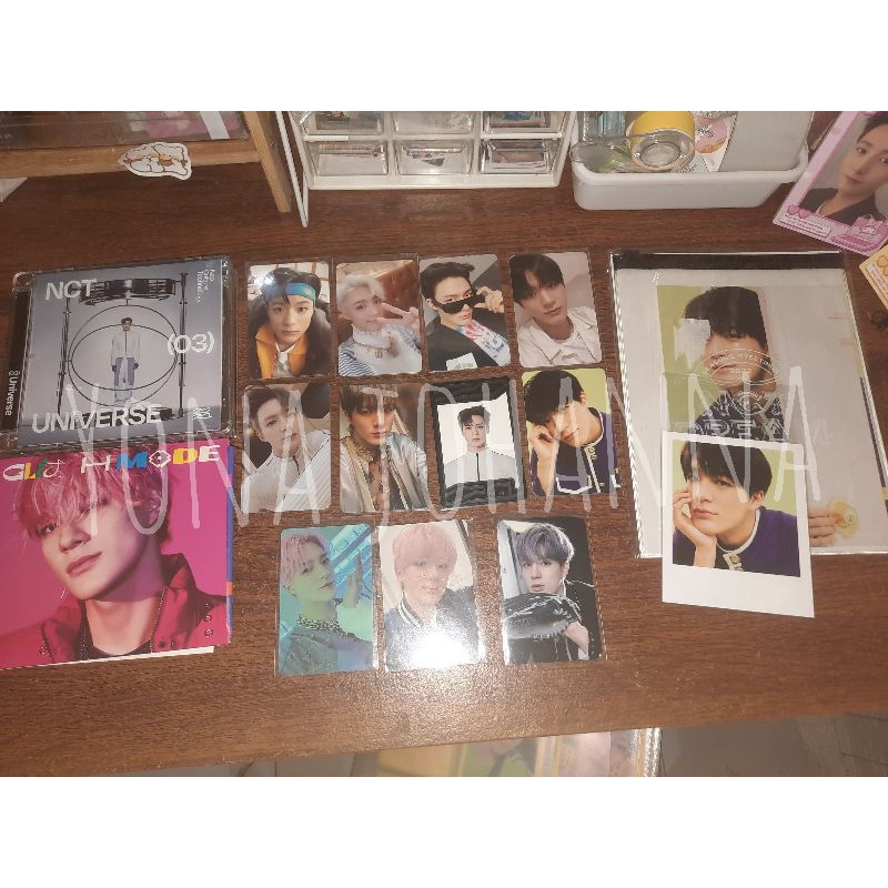 PC UC Official aab Jeno NCT Dream My Fisrt and Last We Young Agent Pb Universe Jewel Universe Digipa