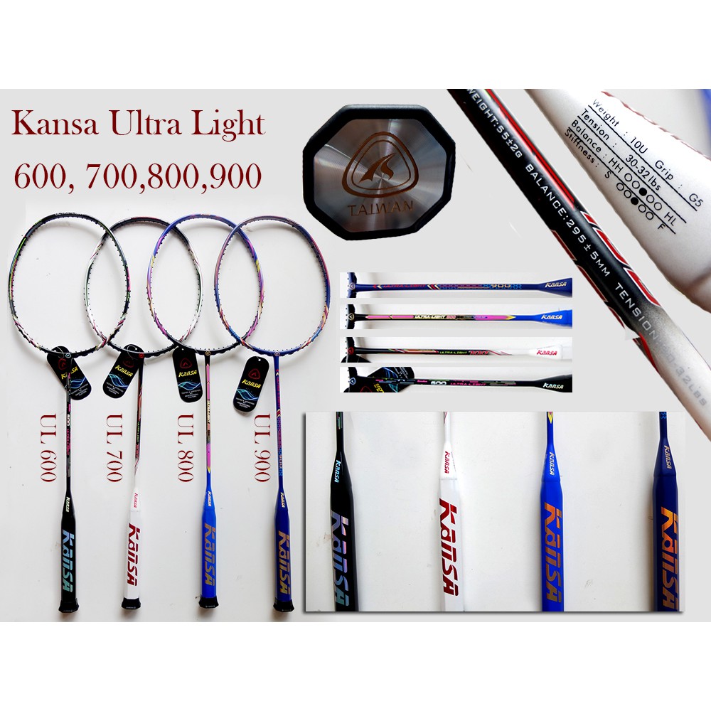 Raket Badminton Kansa Ultra Light 600 700 800 900