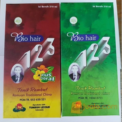Bio Hair 123 Biohair 123 Tonik Perawatan Rambut Ramuan Tradisional - 210 ml