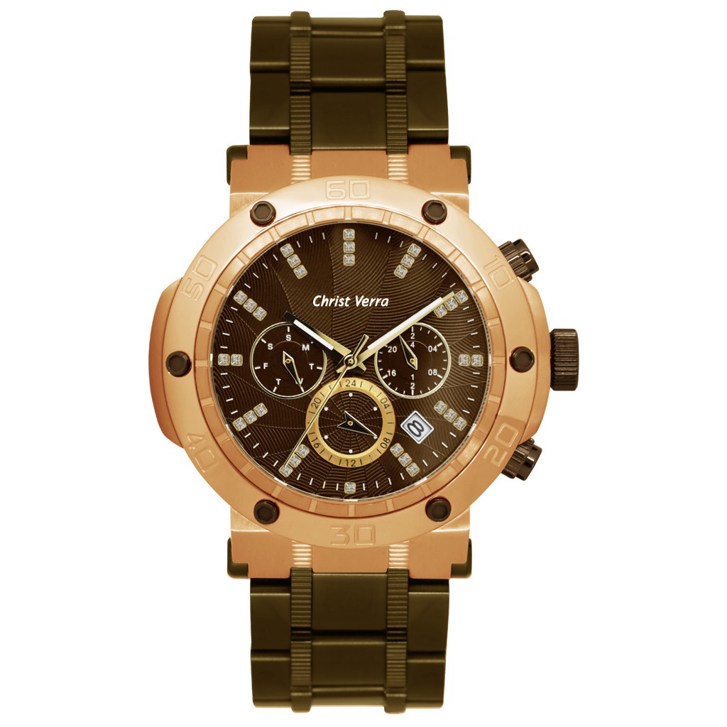 Christ Verra Men's Watches CV 52283-GD17 BRN