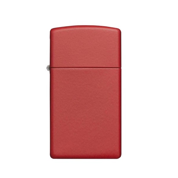 Original Zippo Slim Red Matte 1633 Madein USA