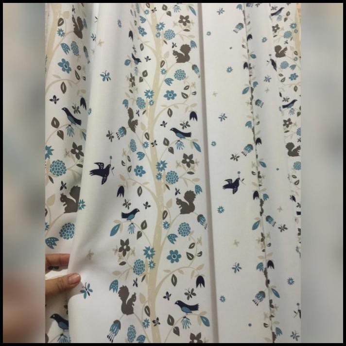 Gorden Asli Blackout Tebal 90% Bahan L 150X200 Free Hook