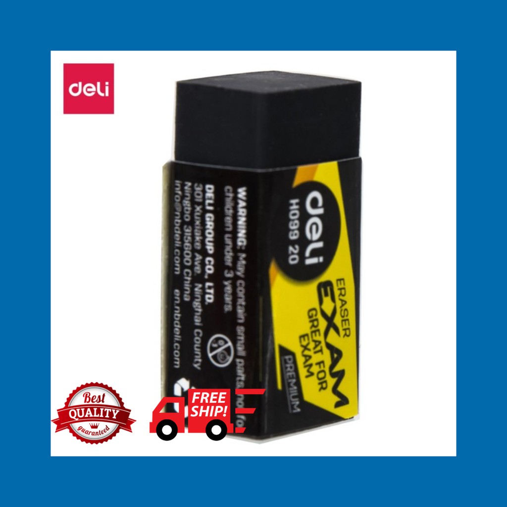 

ERASER DELI BLACK 9920