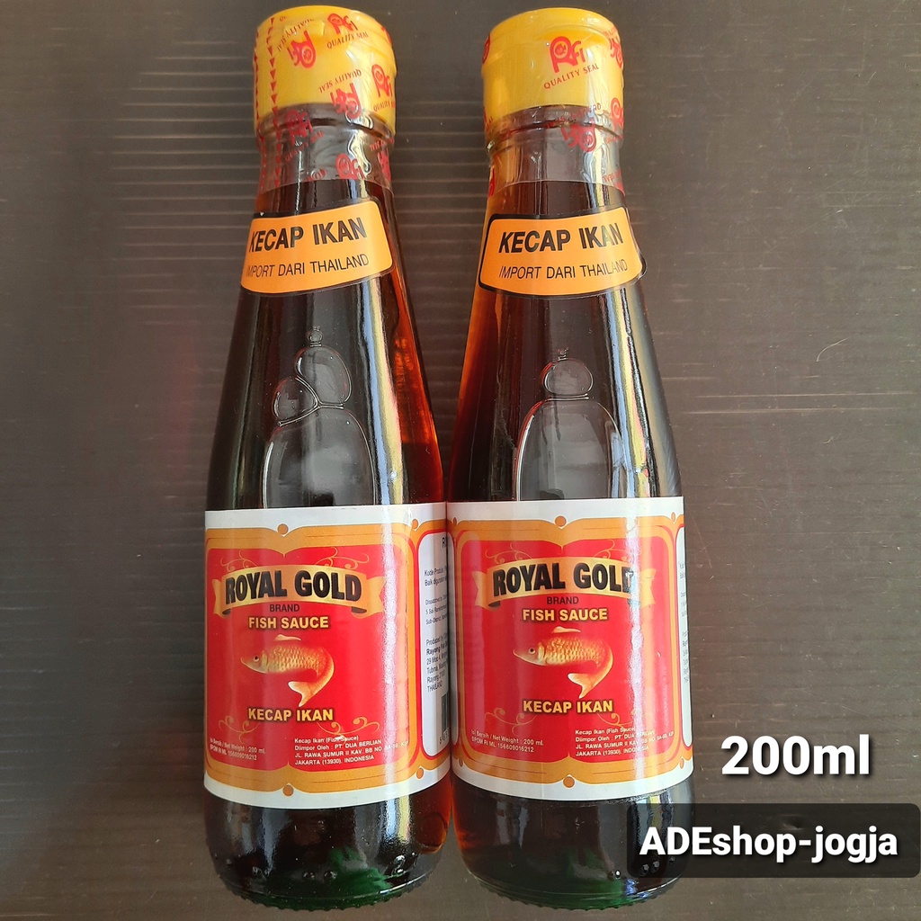 

kecap ikan royal gold 200 ml fish sauce thailand impor kecap ikan royal gold 200 ml fish sauce thailand impor
