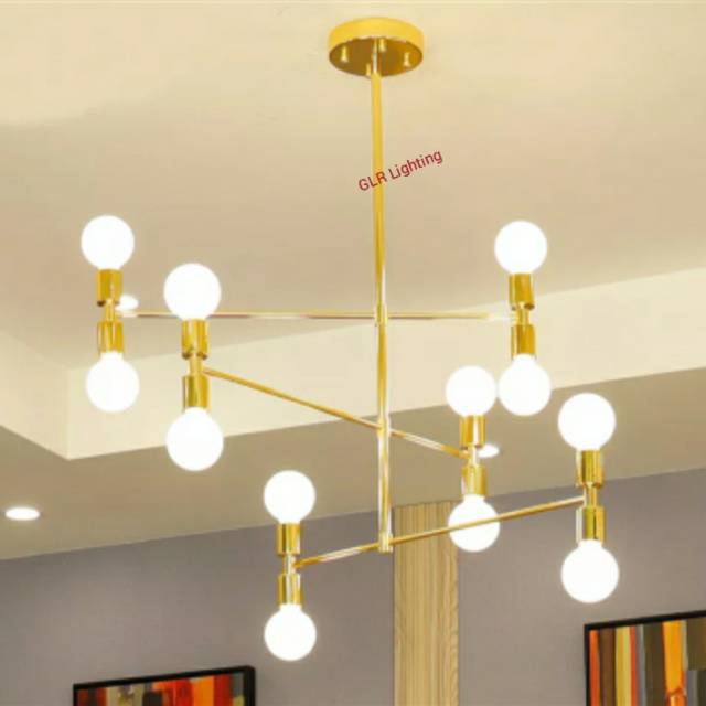 Lampu gantung vintage dekorasi ruang tamu/ruang keluarga