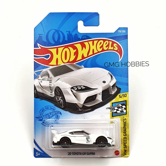 BISA COD J 2021 '20 Toyota Gr Supra Putih Hotwheels Hot Wheels Diecast Mobil LIMITED