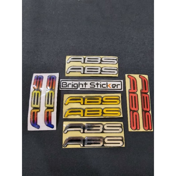 STICKER Stiker EMBLEM ABS YAMAHA TIMBUL 3D