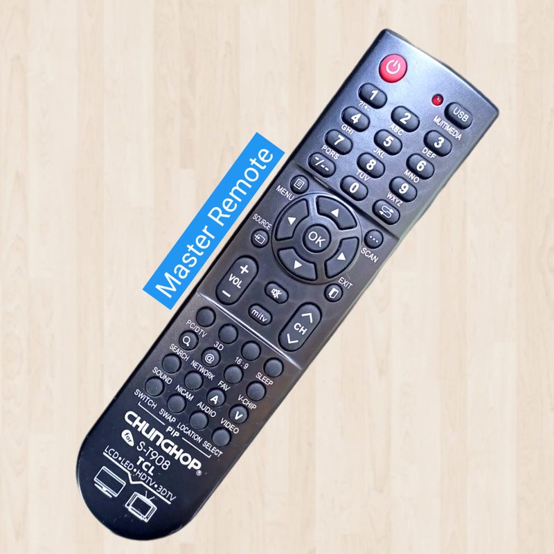 Remote Remot TV TCL Led Lcd