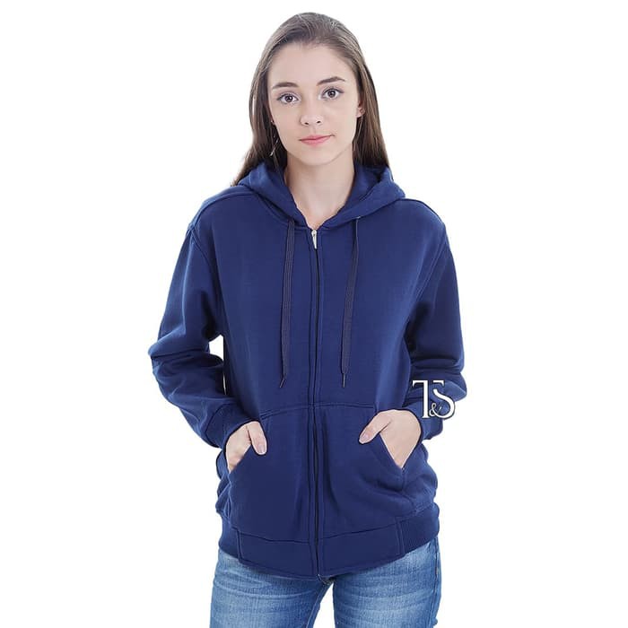 HOODIETRENDING JAKET HOODIE ZIPPER POLOS SIZE M-XXL UNISEX (PRIA/WANITA) polosqu.id