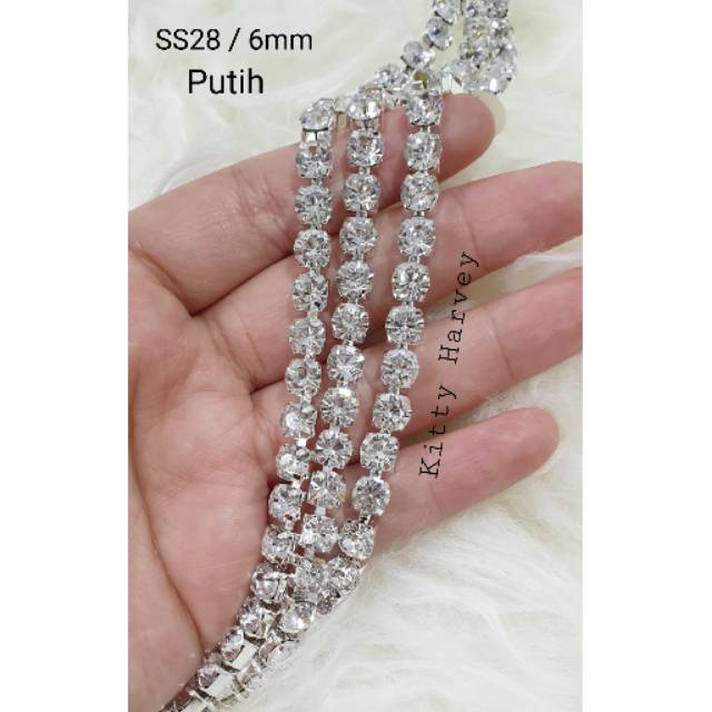 Diamond string SS28 / 6mm