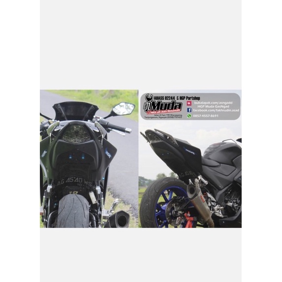 UNDERTAIL POTONG RANGKA CBR150R K45A COVER SPAKBOR  CBR K45 150 LOKAL 250 K33