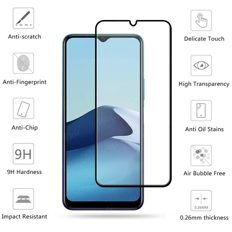 VIVO 1819 1806 1818 1609 1611 1601 1716 1718 1714 1901 1915 1727 1906 Full Glue Coverage Cover Clear Tempered Glass Screen Protector Protective Film